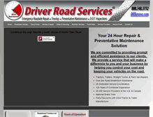 Tablet Screenshot of driverroadservices.sirva.com